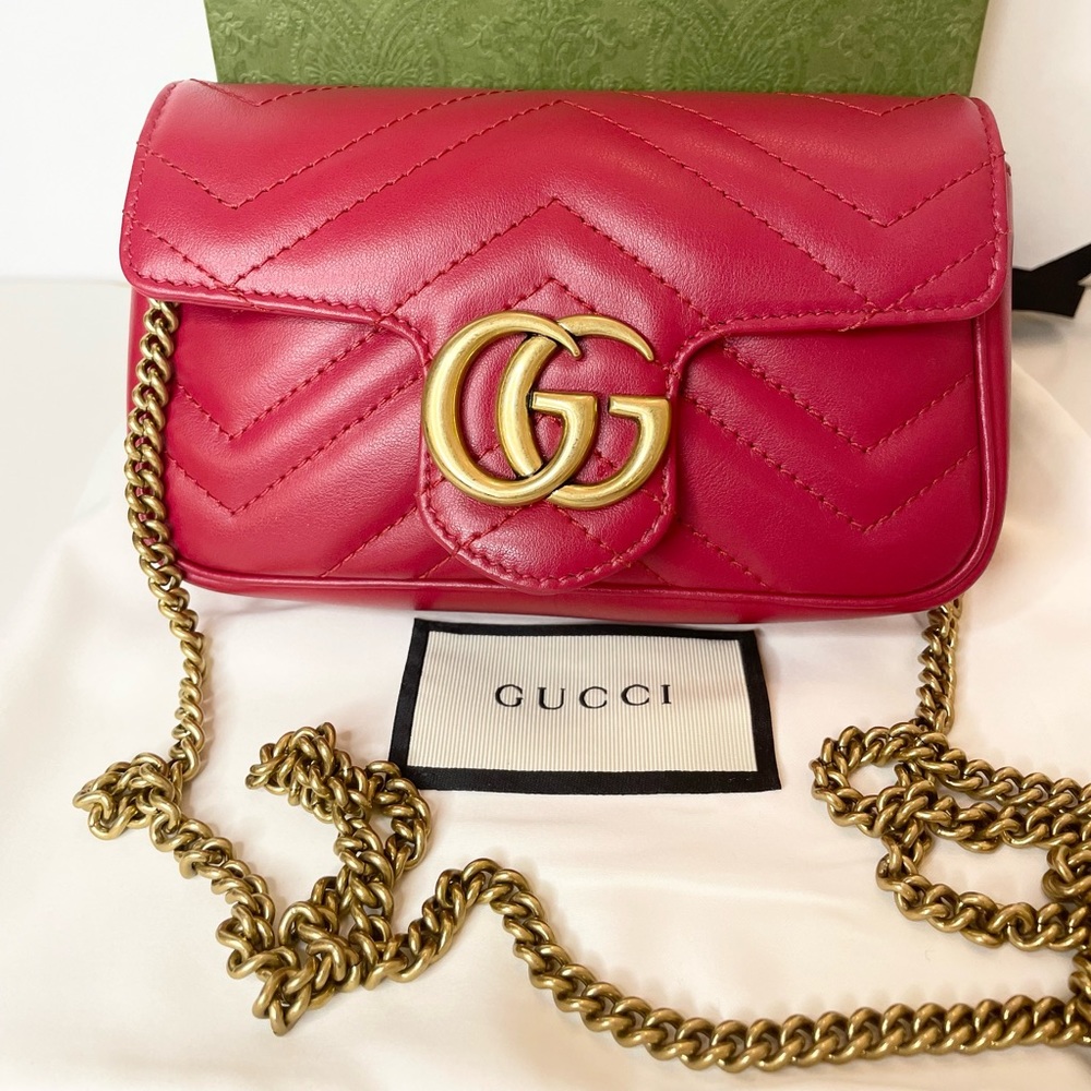 ❌Sold❌ Authentic Gucci Marmont Super Mini
